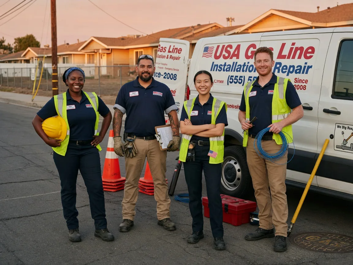 Gas Line Installation company in Harmony, MN